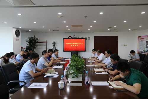 唐山市曹妃甸区委副书记杨靖山到公司调研