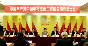 中共中国中材进出口有限公司党员大会胜利召开