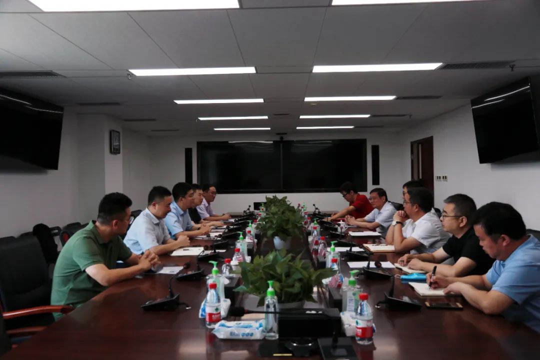 农行天津北辰支行张文涛一行到访公司